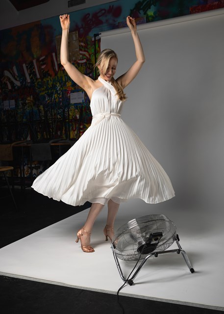 Brianna Midi Wedding/Second Wedding Dress