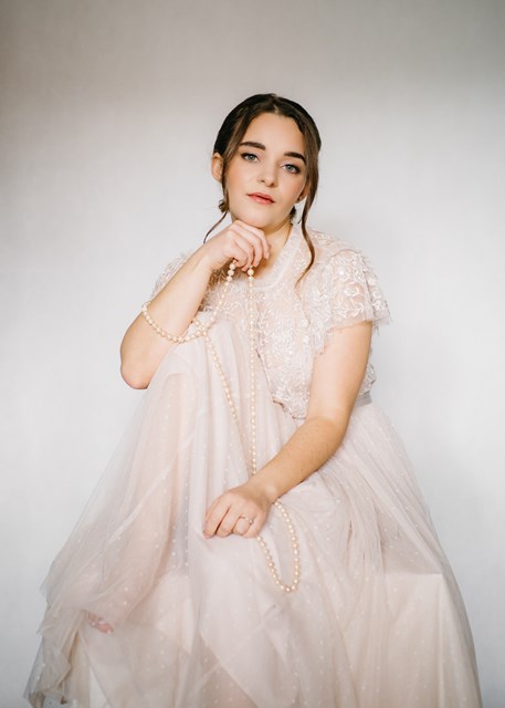 Pearl Rose Wedding/Second Weddong Dress